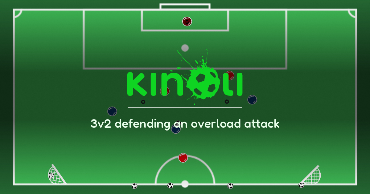 3v2 defending an overload attack